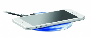 Logotrade promotional gift picture of: Round wireless charging pad 5W